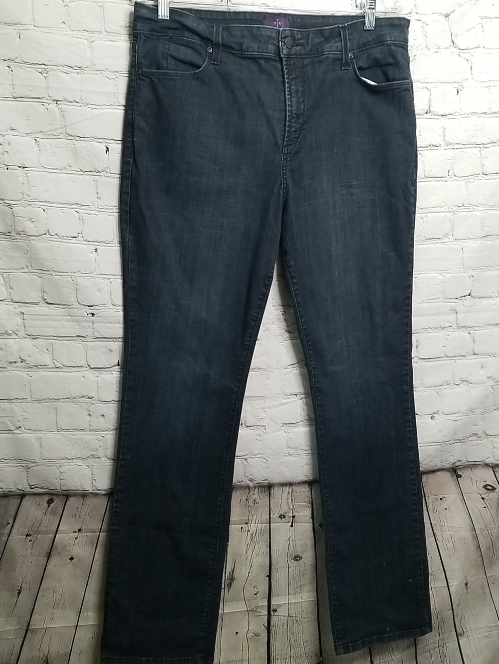 NYDJ womens jeans size 16 "Lift Tuck" style dark blue  no fabric description EUC